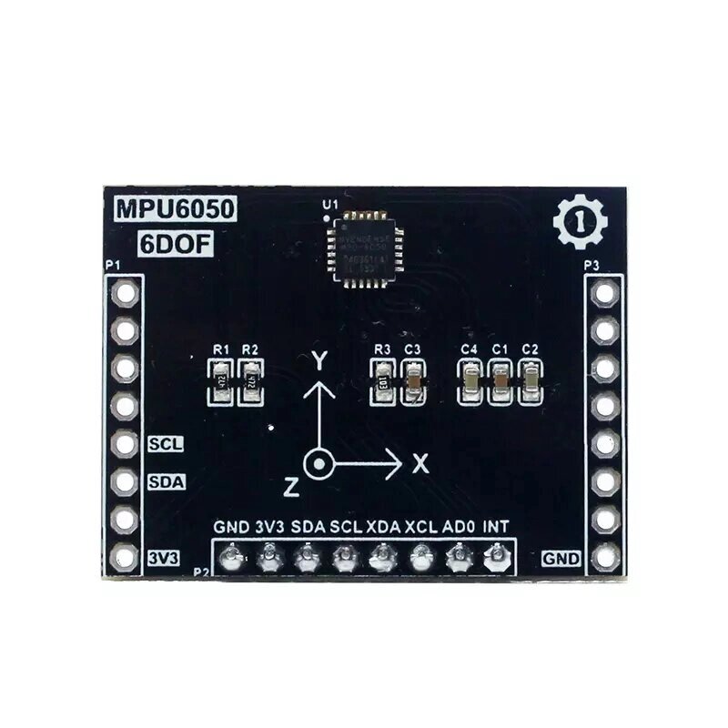 01Studio MPU6050 Senor Modul 6DOF 3-осевой гироскоп и 3-осевой акселерометр Micropython Development Doard Pyboard - гарантия