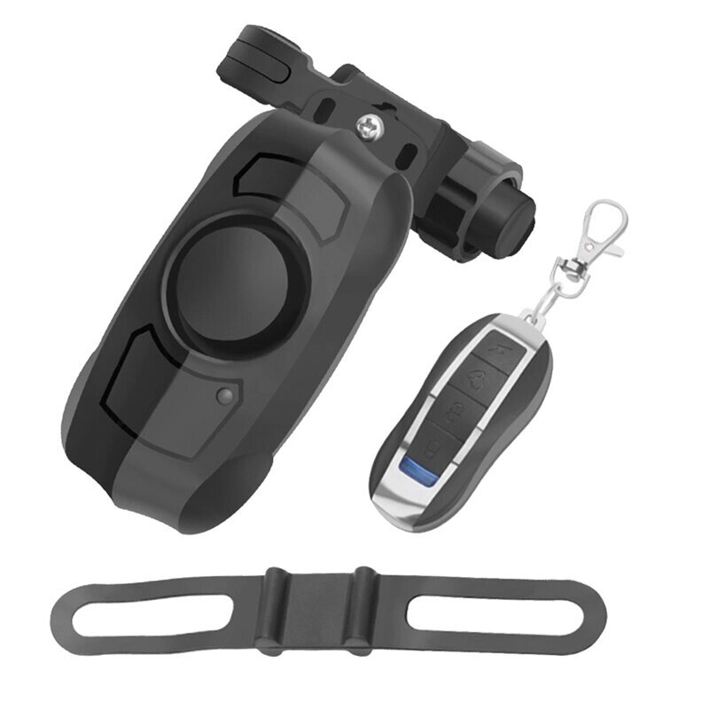 Wsdcam 113dB Bike Alarm Wireless Vibration Motion Датчик Водонепроницаемы Дистанционный мотоцикл Сигнализация - характеристики