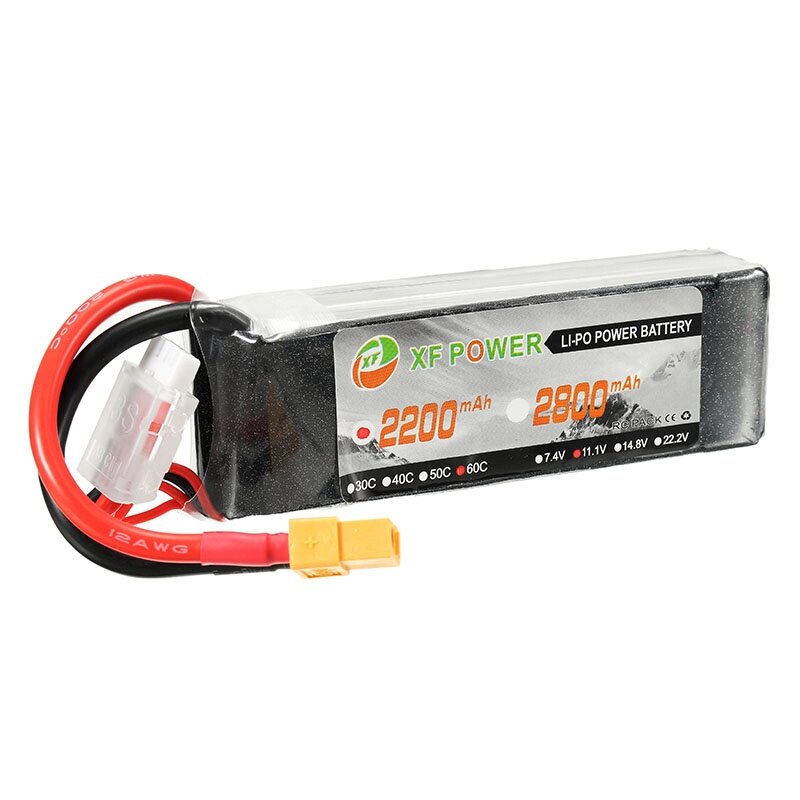 XF Power 11.1V 2200mAh 60C 3S Lipo Батарея XT60 штекер - Армения