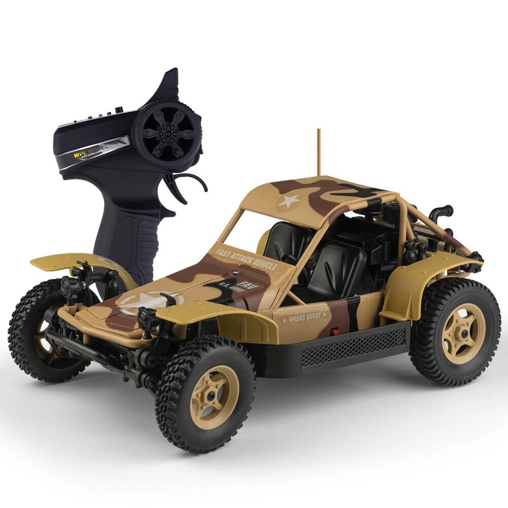 WPL WP14 RTR 1/16 2.4G 4WD RC Авто внедорожник, полностью пропорциональный, быстрый, Attack, модель автомобиля, игрушки - Аштарак