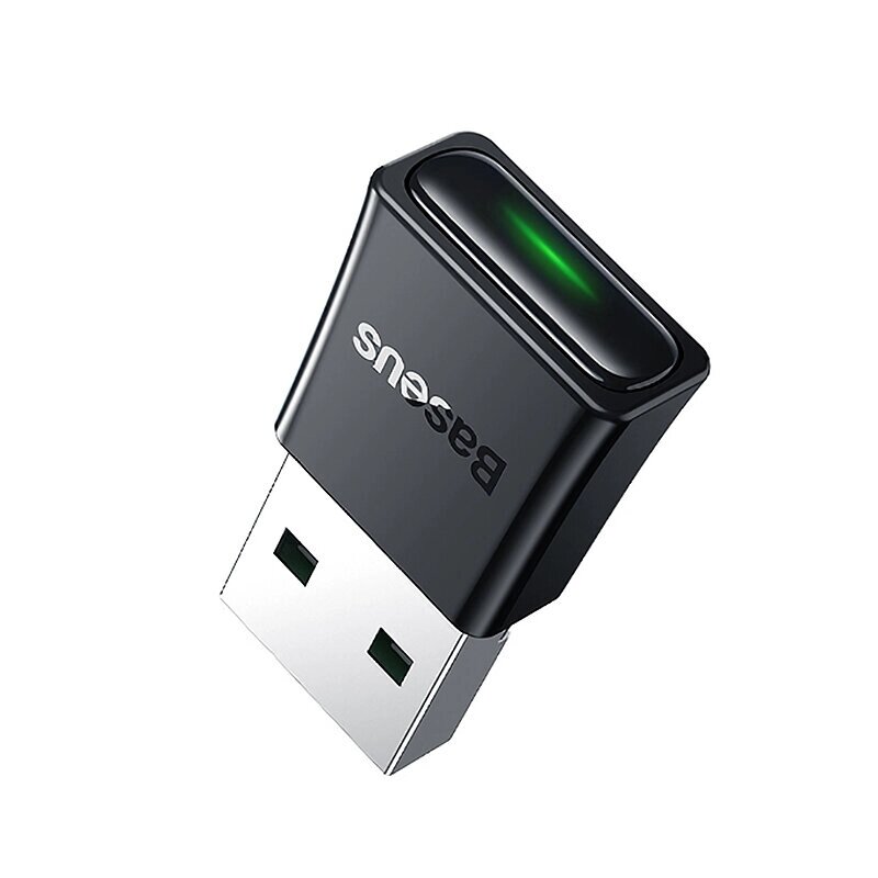 Baseus BA07 USB Bluetooth 5.3 Dongle Адаптер беспроводного передатчика для портативных ПК Наушник Динамик Принтер Клавиа - заказать