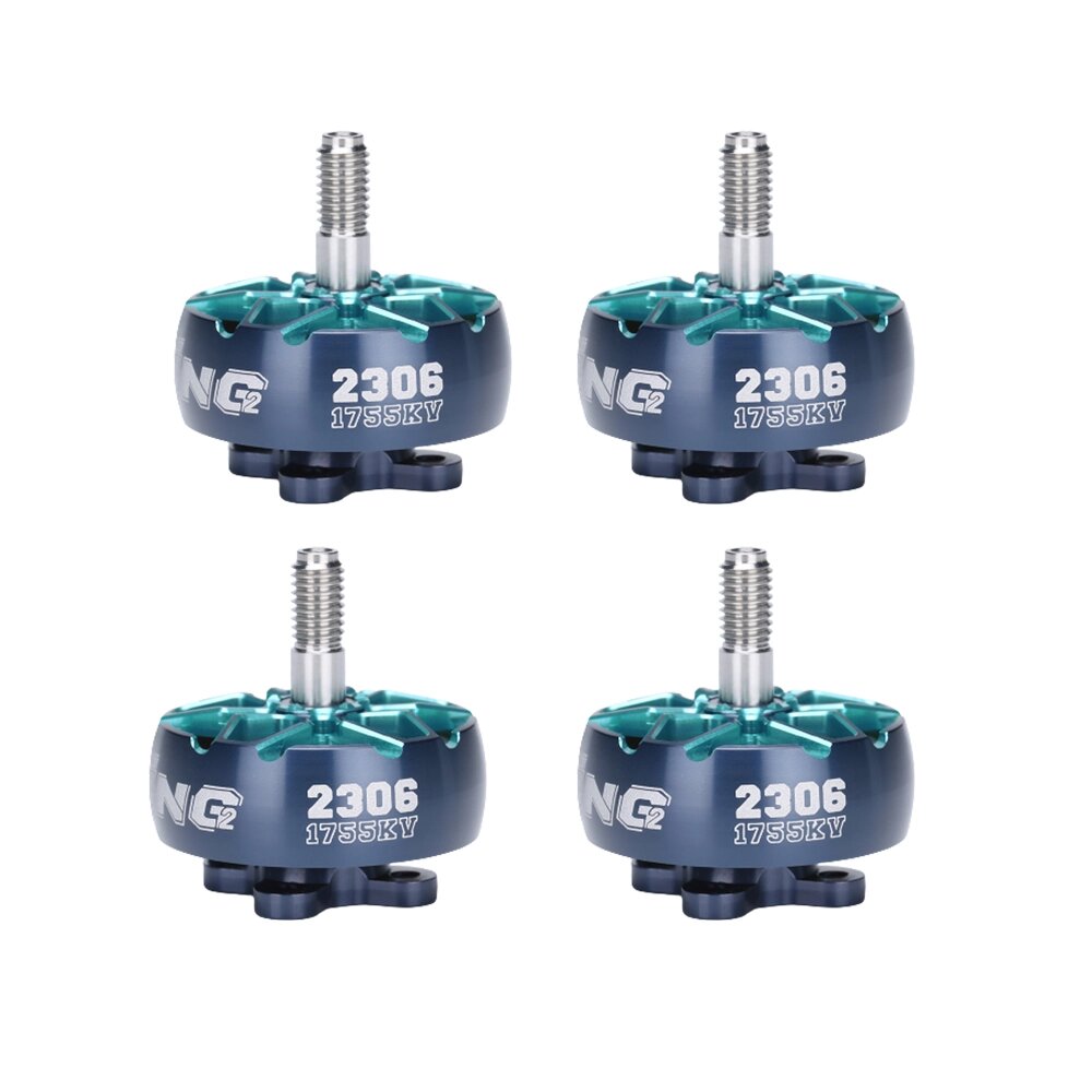 4 шт. iFlight XING2 2306 1755KV 6S Бесколлекторный мотор для 5 дюймов 5.1 дюймов 6 дюймов RC Дрон FPV Racing - интернет магазин