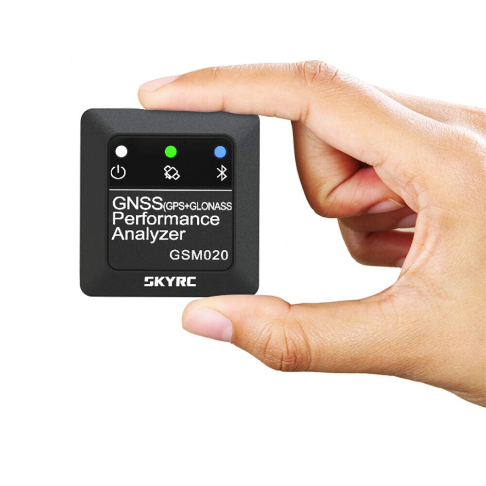 SKYRC GSM020 GNSS Performance Analyzer Мощность Bluetooth APP GPS Измеритель скорости для RC Авто Вертолет - характеристики