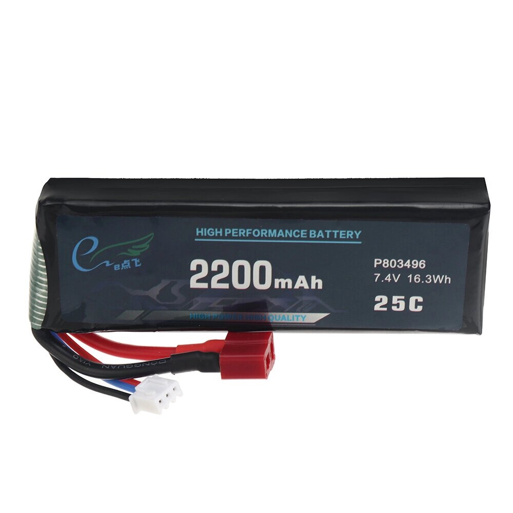 Wltoys 7,4 В 2200 мАч 25C 2S T Plug Lipo Батарея K949-78 для 124016 124017 124018 124019 144001 144010 10428 10428A/B/C/ - скидка