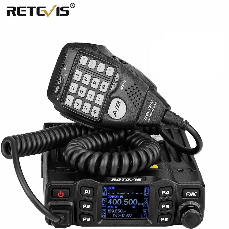 RETEVIS RT95 Авто Двусторонняя Радио Станция 200CH 25 Вт Высокая мощность VHF UHF Mobile Радио Авто Радио CHIRP Ham Mobi - заказать