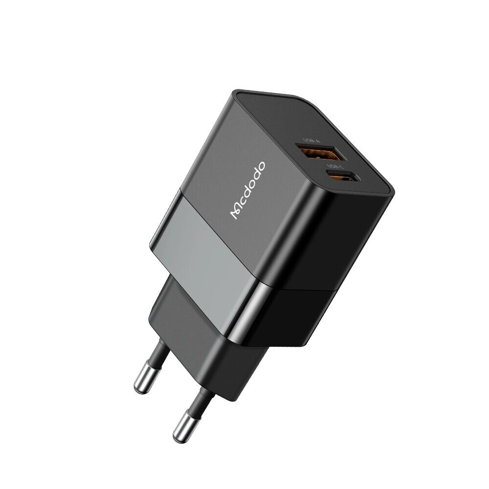 Mcdodo CH-195 20 Вт 2-портовое зарядное устройство USB PD USB-A + USB-C ПД QC3.0 SCP Адаптер настенного зарядного устрой - интернет магазин