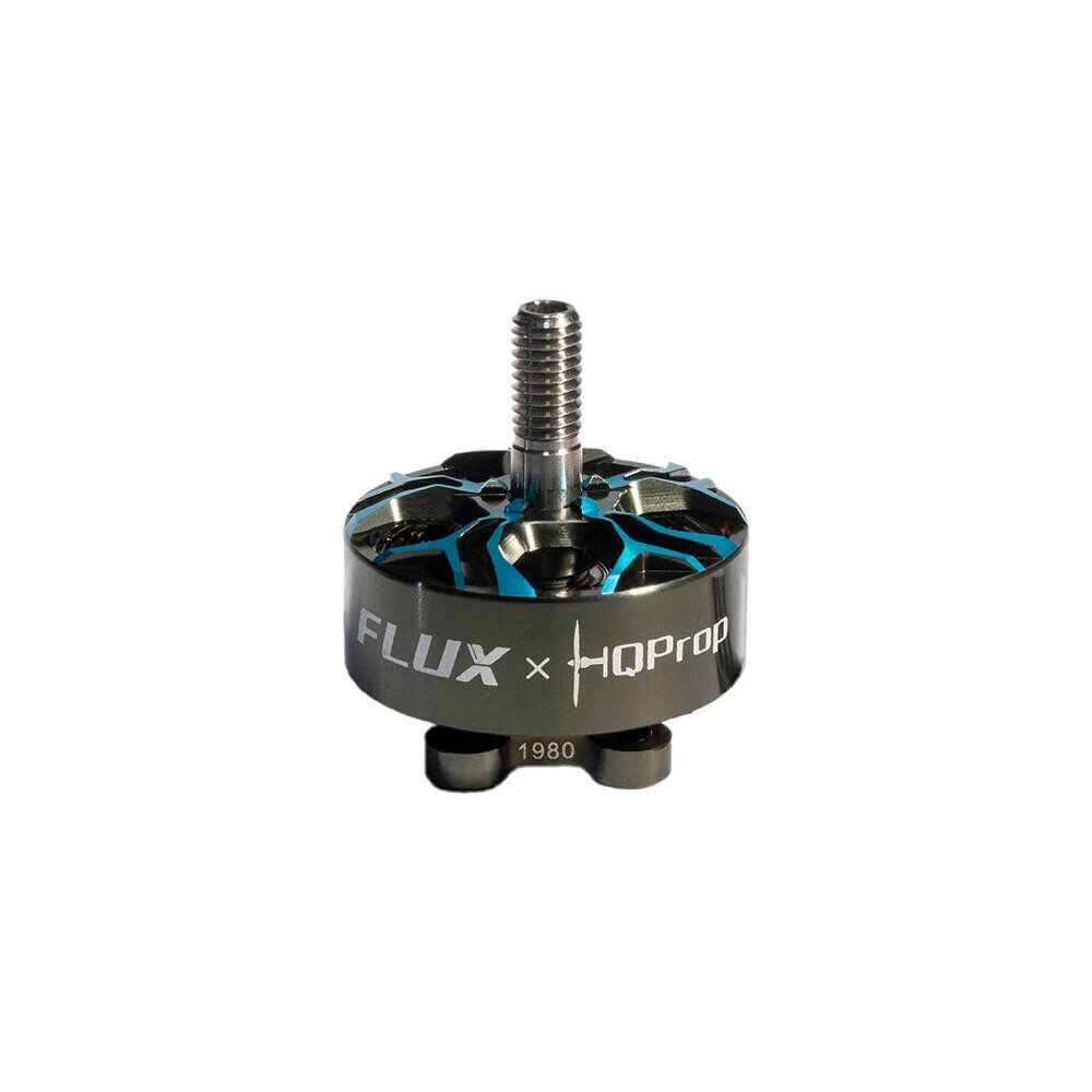 HQProp Flux 2207 1980KV 6S Бесколлекторный мотор Высокопроизводительный вал 5 мм для RC Дрон FPV Racing - опт