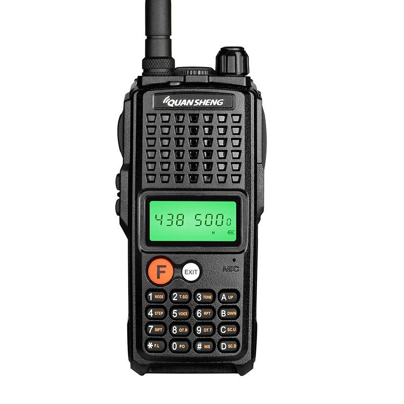 Quansheng TG-K10AT 10 Вт Walkie Talkie 128 каналов 10 км UHF400-470 МГц 4000 мАч Радио Comunicador Portable Handheld Two - сравнение