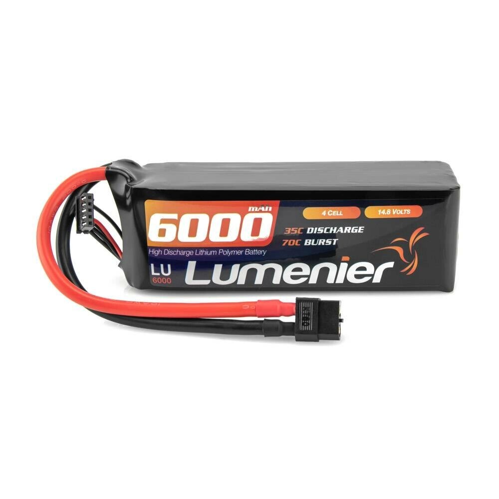 Lumenier 14.8V 6000mAh 4S 35C LiPo Батарея Разъем XT60 для RC Дрон - Армения