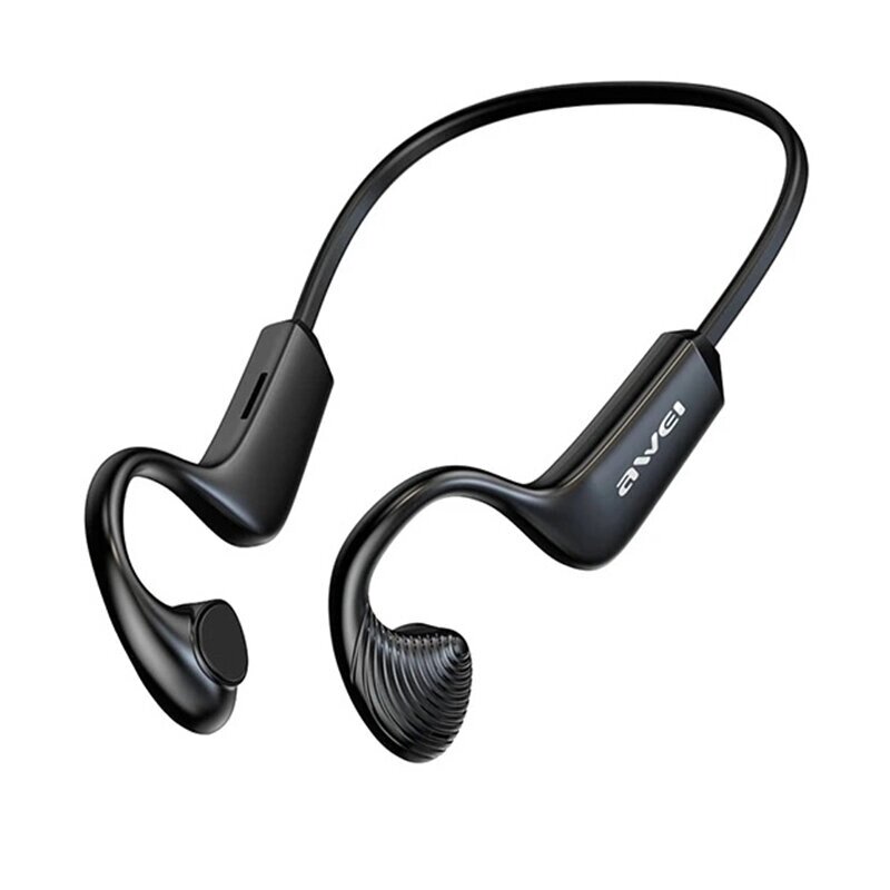 Awei A896BL Air Conduction Наушник Bluetooth V5.3 Наушник HiFi HD Sound Neckband Sports Наушники с микрофоном - скидка