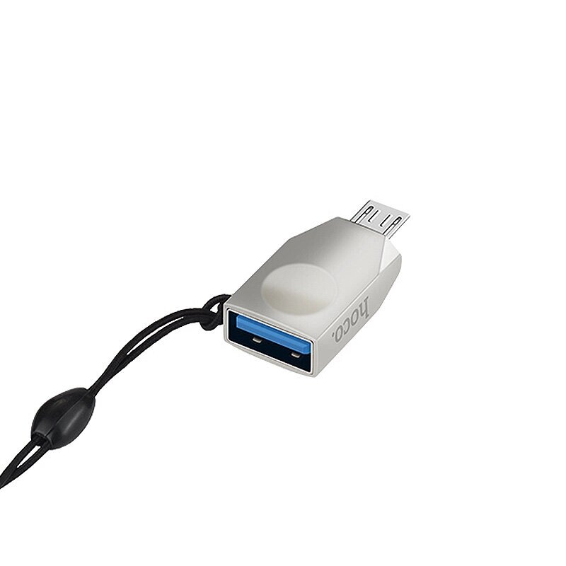 HOCO UA10 Преобразователь микро-uSB в USB Адаптер USB3.0 OTG для телефона, планшета Клавиатура Мышь Принтер Геймпад - интернет магазин