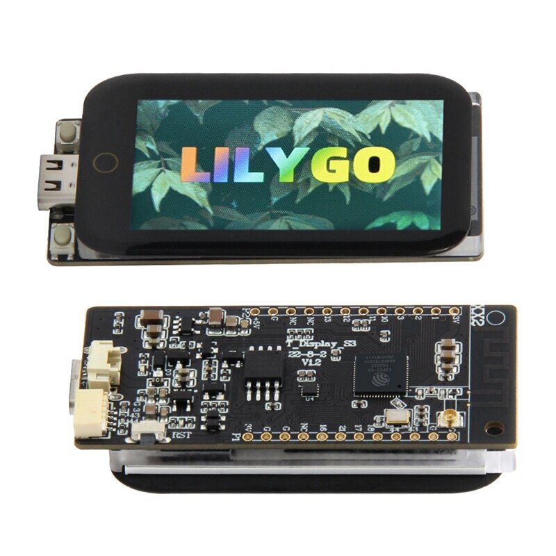 LILYGO T-Display-S3 Touch Glass Edition 1,9 дюйма LCD Дисплейный модуль Полноцветный IPS WiFi Bluetooth 5.0 Беспроводной - особенности