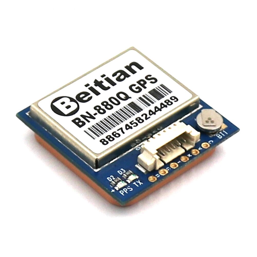 Beitian BN-880Q GPS+glonass dual GPS antenna module вспышка TTL level 9600bps for FPV airplane RC racing drone - акции