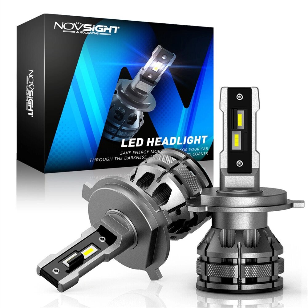 NOVSIGHT A500-n38 40 Вт 2 шт. LED Налобный фонарь Авто Лампы накаливания H4/H13/9007 - преимущества