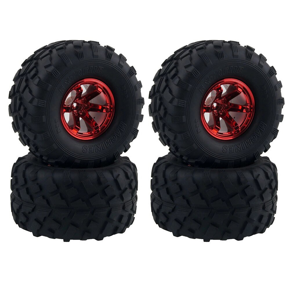 4Pcs Austar Wheel Tyres Пластиковые колесные диски для 1/10 RC Crawler HSP HPI Авто Запчасти - Bangoo