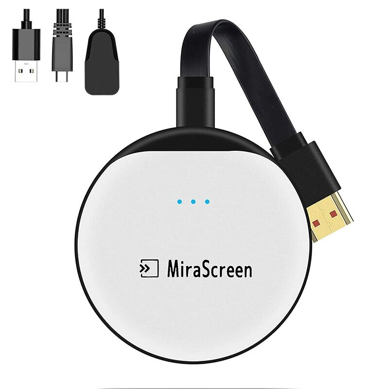 Mira. Screen G23 2.4G/5G WiFi Дисплей Адаптер для беспроводного дублирования экрана Поддержка 4K UHD TV Палка с Miracast D - акции