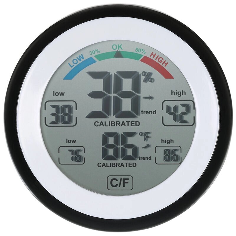 Многофункциональный цифровой гигрометр Термометр измеритель температуры и влажности - обзор