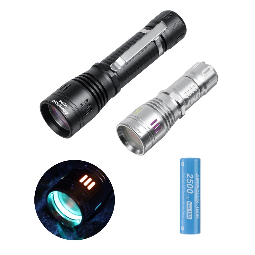 Astrolux WP4 1303m 310LM LEP Flashlight Водонепроницаемый Outdoor Search Camping Hunting Strong Thrower DIY EDC Flashli - опт