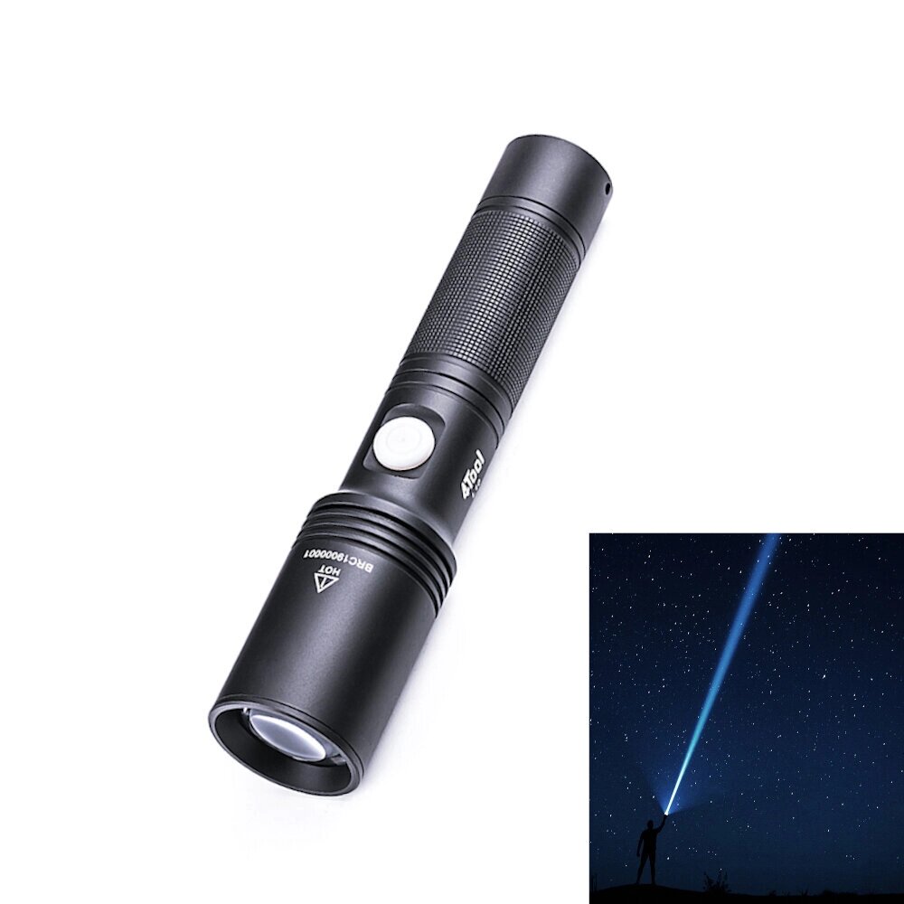 Nextool 4Tool L10 1200m Long-shot White LEP Flashlight 400LM Strong Spotlight with 18650 Батарея Type-C Rechargeable Pow - распродажа