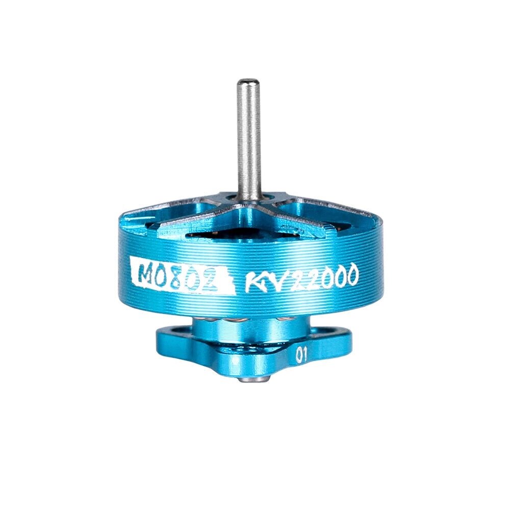 T-MOTOR M0802 0802 22000KV 25000KV 1S Бесколлекторный мотор Вал 1 мм для 65–75 мм Micro Whoop RC Дрон FPV Racing - розница