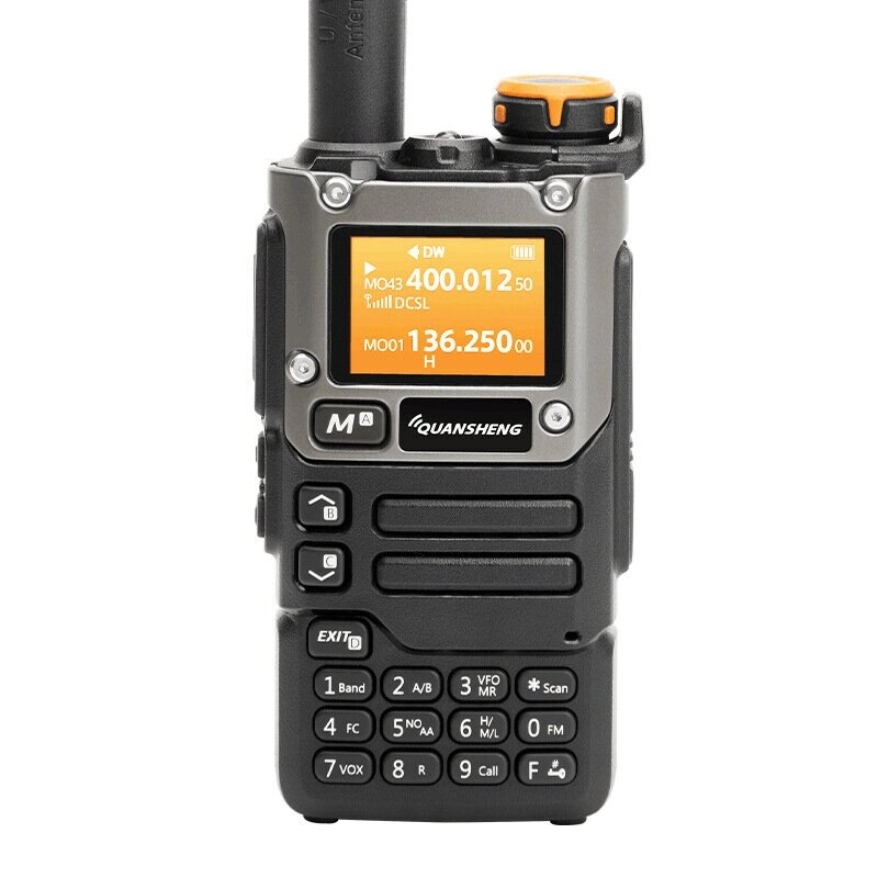 Quansheng UV-K6 5W Рация Air Стандарты Радио UHF VHF DTMF FM Скремблер NOAA Tyep-C Зарядка Беспроводная частота Двусторо - Аштарак