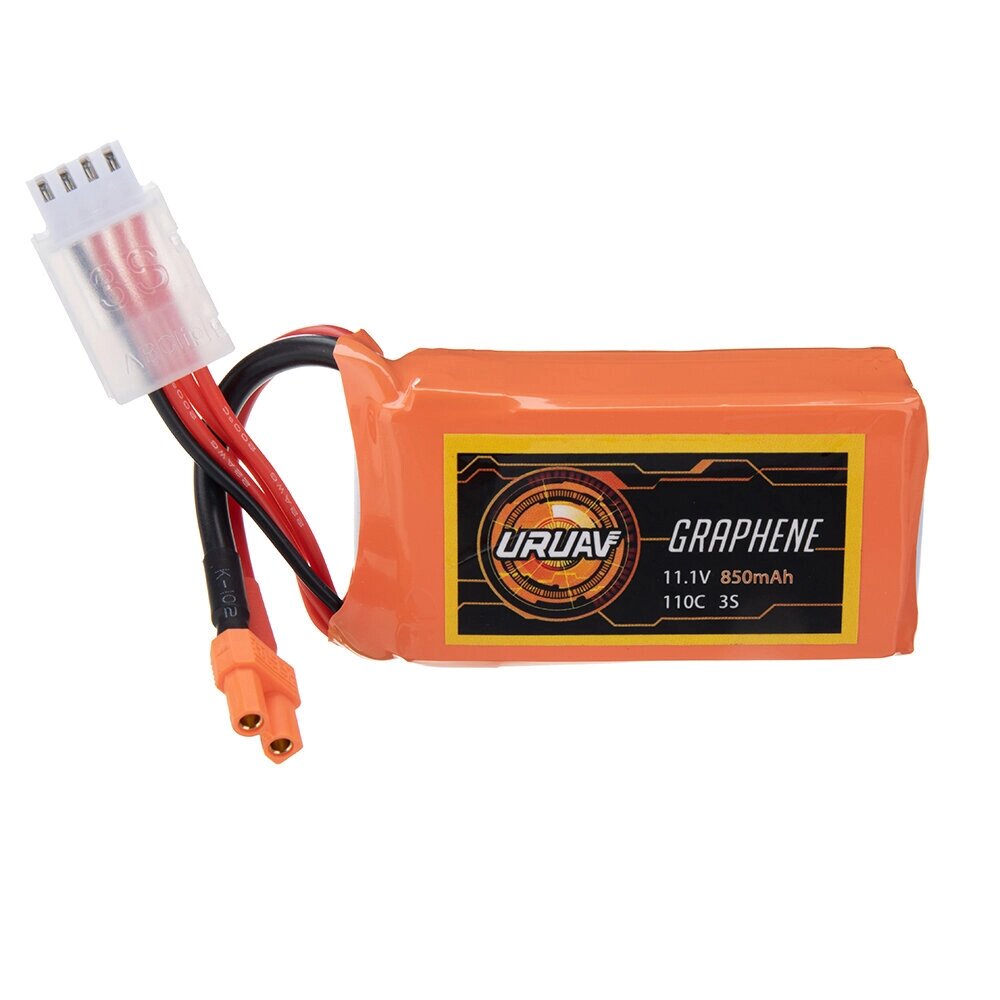 URUAV graphene 11.1V 850mah 110C 3S lipo батарея XT30 штекер для RC дрон - Армения