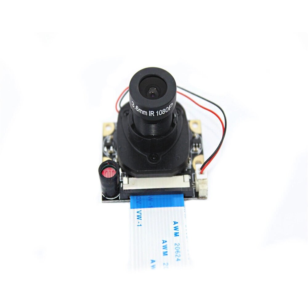 HBV-1509IR-CUT 5MP RPi 75° FOV 3,6 мм камера Модуль OV5647 Регулируемый фокус Ночное видение Переключатель режима «день/ - отзывы