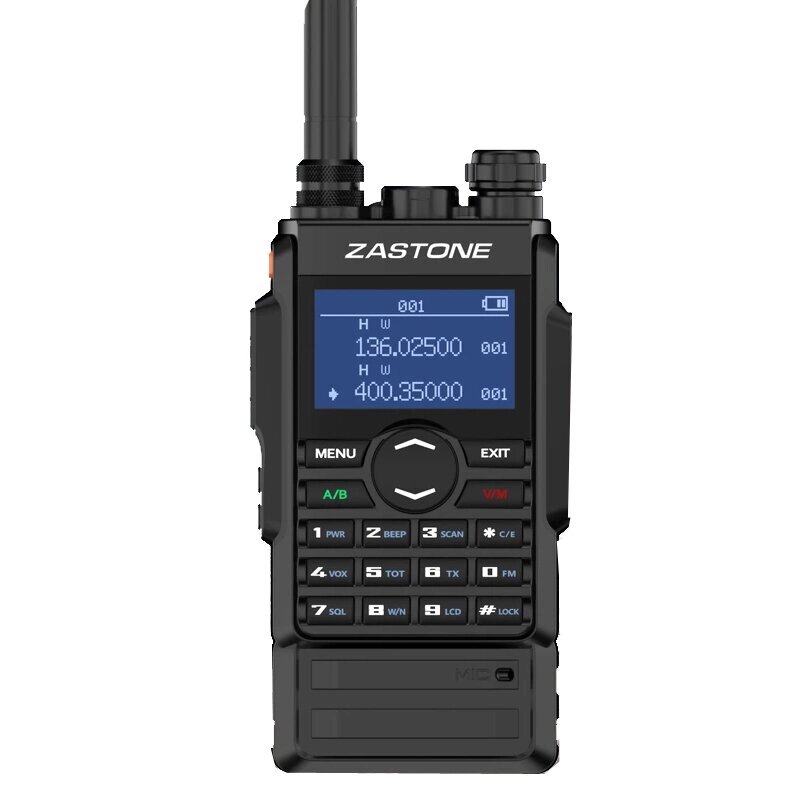 ЗАСТОНЕ М7 250 каналов 8 Вт Walkie Talkie VHF UHF Portable Радио EU Затыкать - обзор