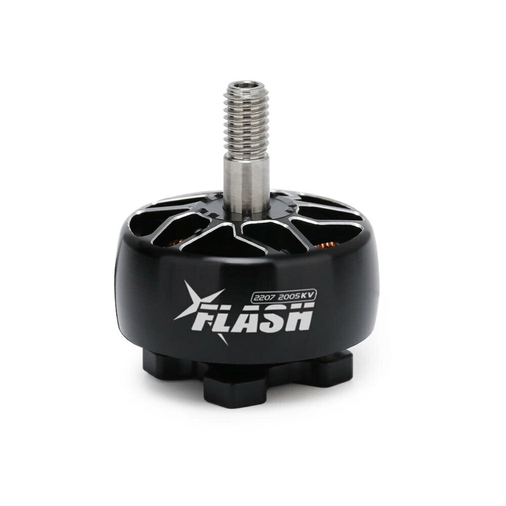 Fly. Fish. RC Flash 2207 1950KV 2005KV 6S Unibell Бесколлекторный мотор Black Цвет для фристайла FPV Racing RC Дрон - акции