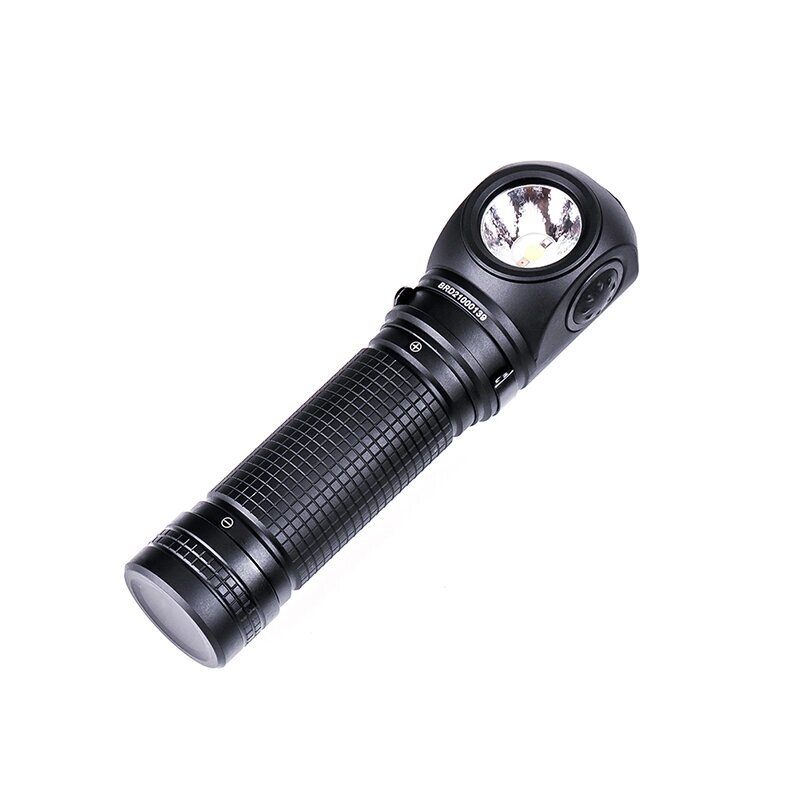 NEXTORCH P10 1400lm High Lumen Strong 2600mAh 18650 Right Angle Flashlight 3 Light Source Dual Switch Long Range Власть f - распродажа