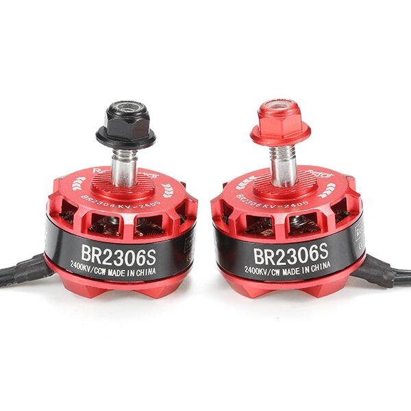 Racerstar Racing Edition 2306 BR2306S 2400KV 2-4S Бесколлекторный мотор для X210 X220 250 FPV гоночного РУ Дрона - Bangoo