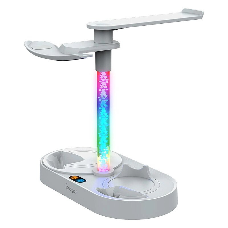 Для PS5 VR2 Megnetic Absorbment Charging Stand with RGB Light VR Headset Геймпад Stroage Дисплей Mount Bracket Charger - скидка