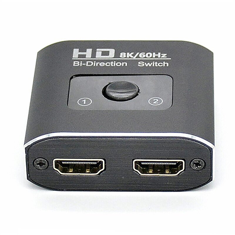 Mnn. Wuu Двунаправленный HDMI-переключатель 1 вход 2 выхода / 2 входа 1 выход HDMI-разветвитель 8K Video Дисплей Dongle - отзывы