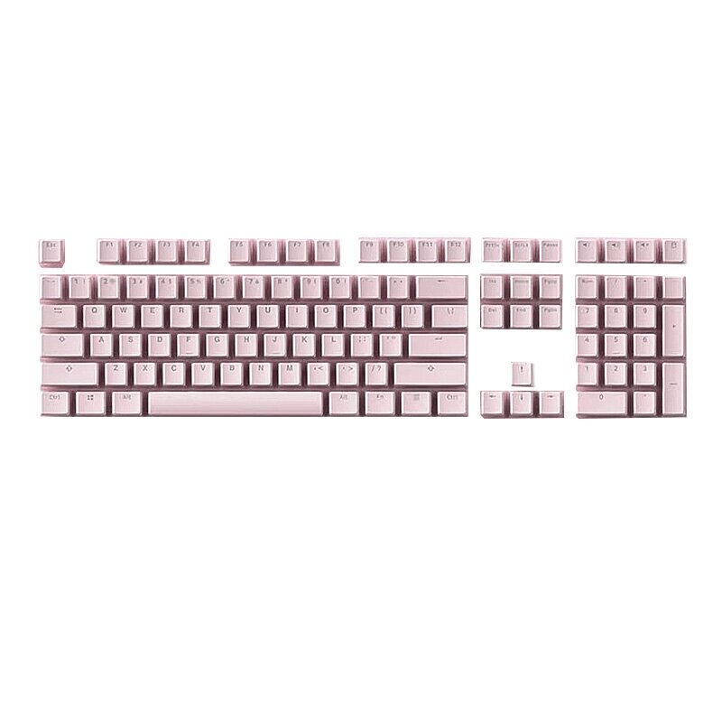 AKKO 108 Keys Розовый Sakura PBT Keycap Set OEM Профиль Two Цвет Molding Custom Keycaps для Механический клавиатур - распродажа