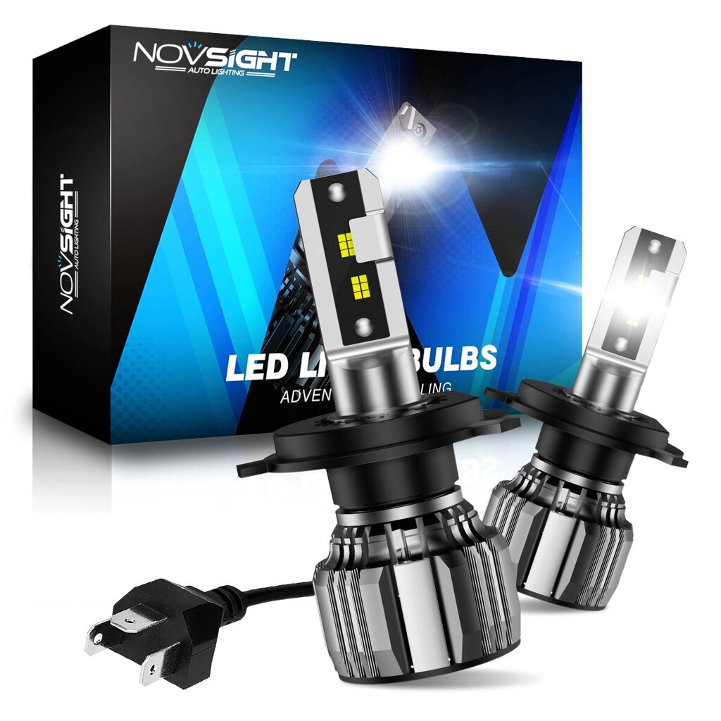 NOVSIGHT N71 LED Авто Лампа для фар Идеальное освещение для модификации Авто s 13000LM/пара LED Лампа для фар 6500K - акции