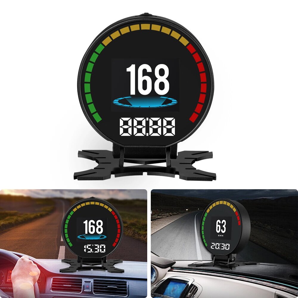 P15 2.2 дюймов Авто HUD High Clarity Universal Авто Спидометр TFT OBD Digital Speed Hud Дисплей Авто Электроника - доставка