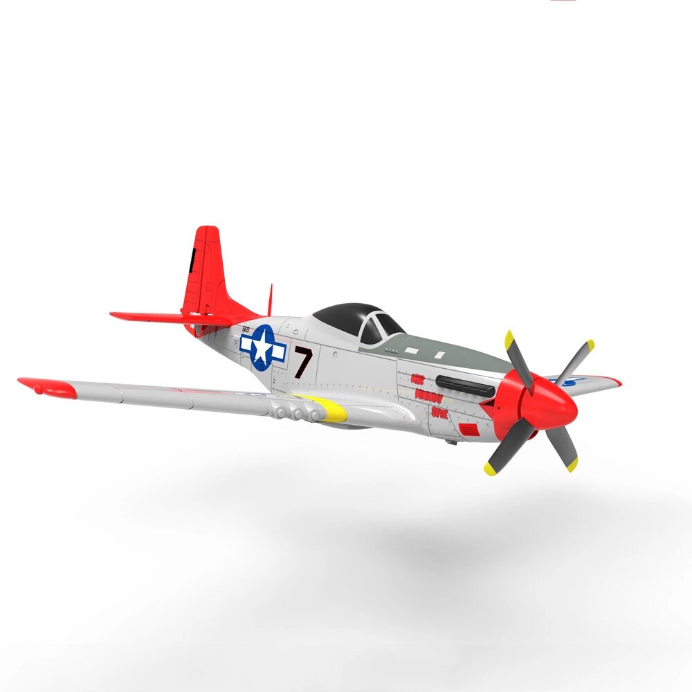 Volantex RC 768-1 Mustang P-51D 750 мм Размах крыльев EPO Warbird RC Самолет PNP - скидка