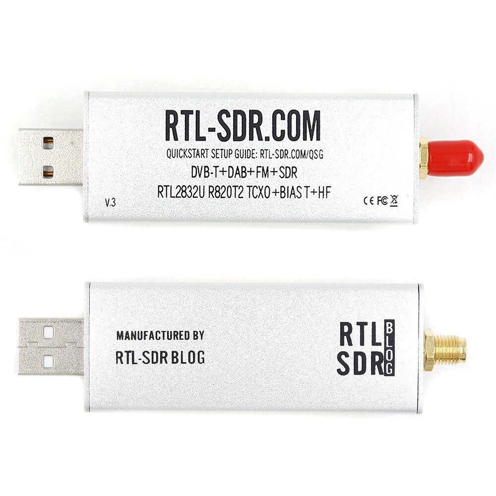 RTL-SDR V3 R820T2 RTL2832U 1PPM TCXO SMA rtlsdr программно определяемый радио - заказать