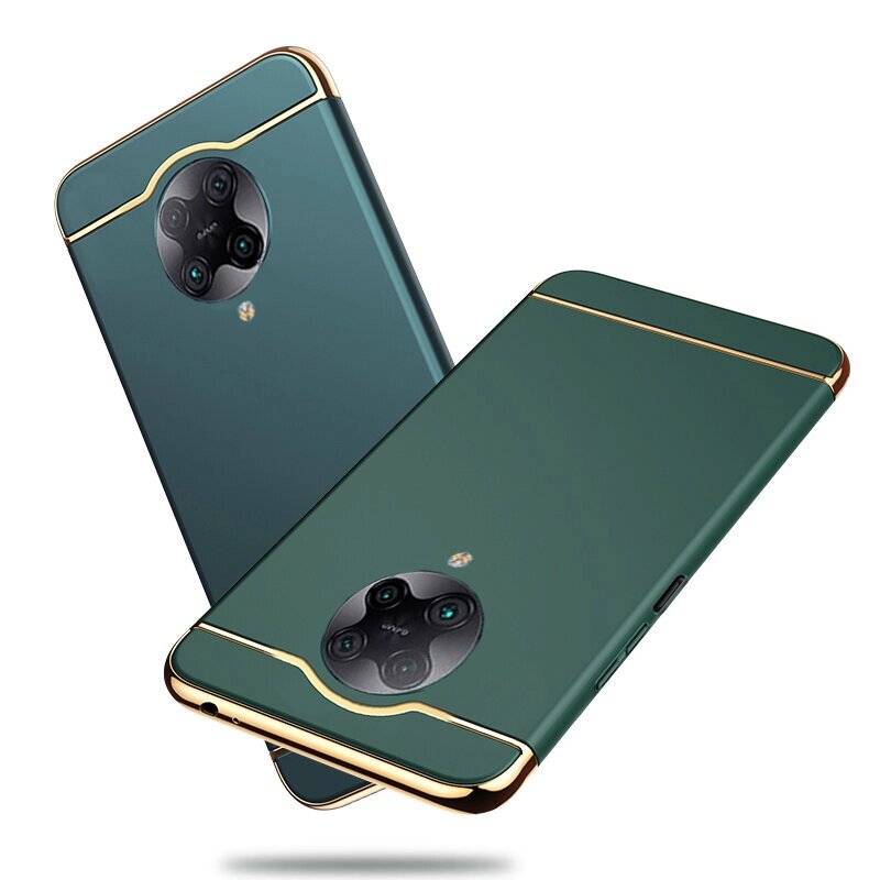 Bakeey Ultra-thin 3 in 1 Luxury Plating PC Hard Back Cover Protective Чехол для Xiaomi Poco F2 Pro / Redmi K30 Pro Неори - описание