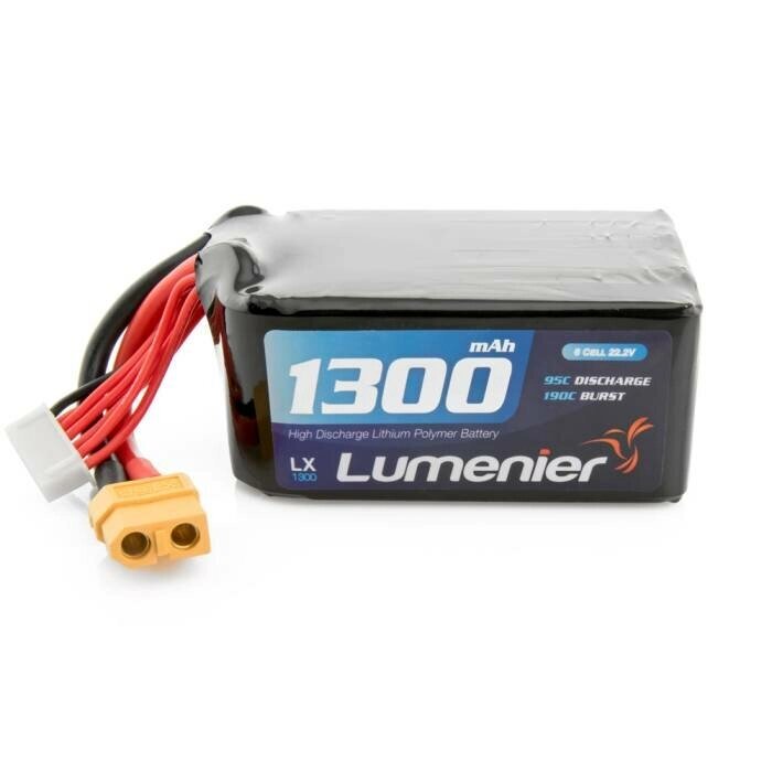 Lumenier 22,2 В 1300 мАч 6S 95C LiPo Батарея XT60 Штекер для RC Дрон - распродажа