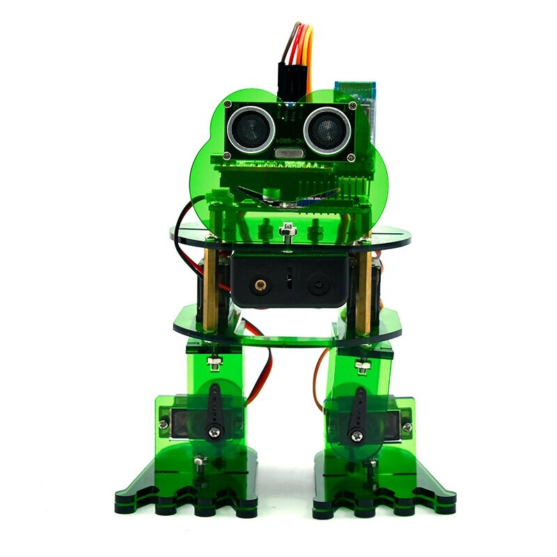 DIY Frog Dancing Robot Набор Walking Dance для Mixly Graphic Programming Maker STEAM Education - заказать