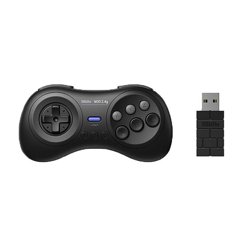 8Bitdo M30 2.4G Беспроводной игровой контроллер 6-клавишный Cross Key Turbo Mini Classic Геймпад Джойстик для Sega Genes - обзор