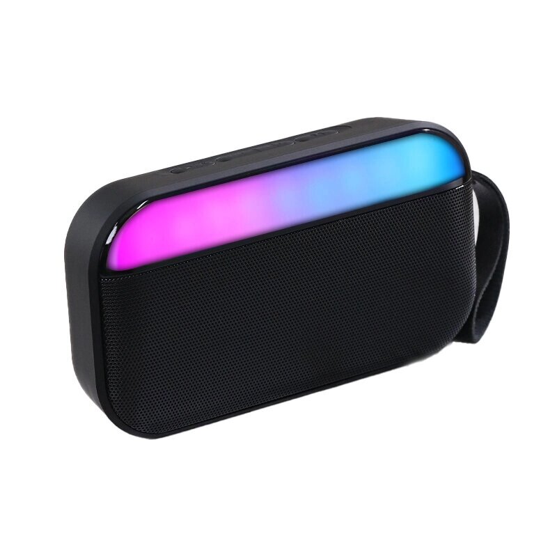 5 Вт Bluetooth 5.0 Динамик Портативный динамик Quad Драйверы Deep Bass RGB Light TWS 800 мАч Громкая связь Звонок на отк - распродажа