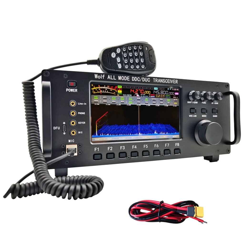 20W 0-750mhz wolf all mode DDC/DUC transceiver mobile радио LF/HF/6M/VHF/UHF transceiver для UA3reo с WIFI - отзывы