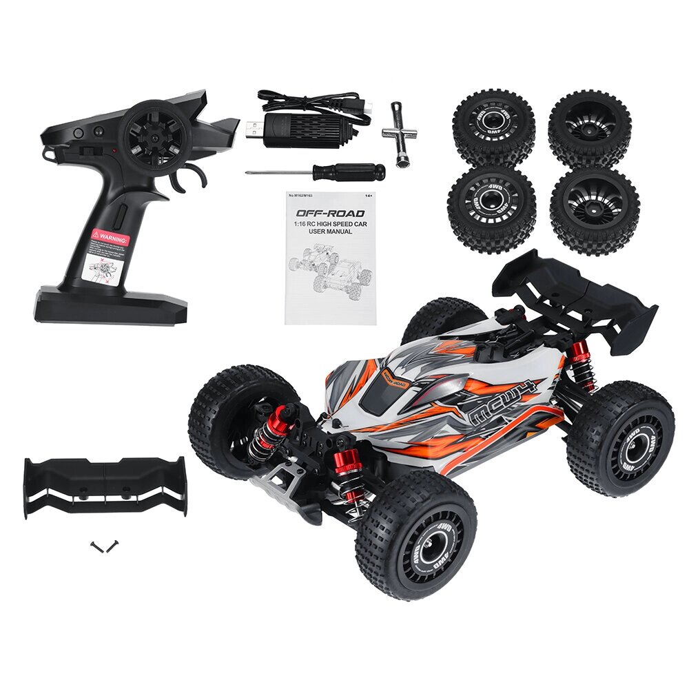 MJX М162 MEW4 1/16 2.4G 4WD RC Авто Бесколлекторный Высокоскоростные модели внедорожников 39 км/ч - Аштарак