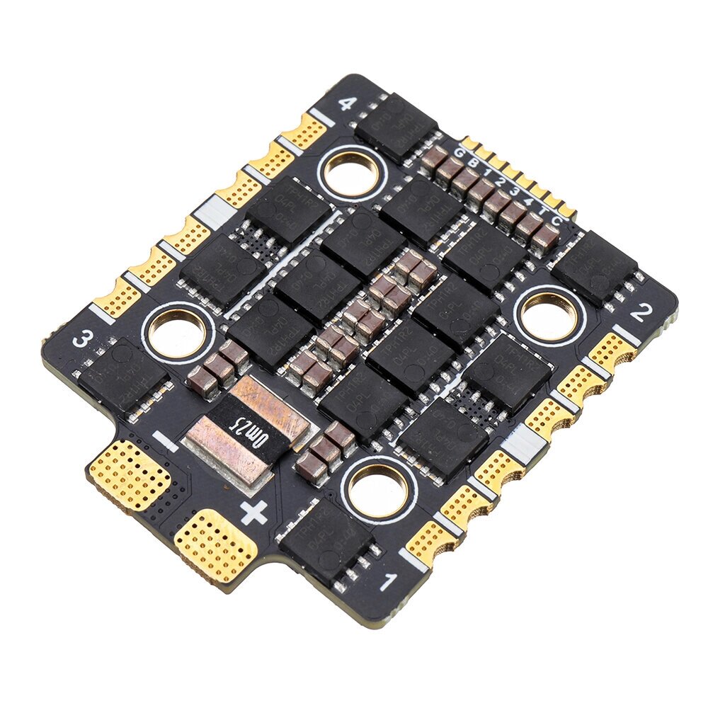 20x20 мм HAKRC HK3220 60A 2-8S BL32 BLheli_32 4-в-1 ESC 8-слойный Медь Печатная плата с током Датчик Выход VBAT для Nazg - преимущества