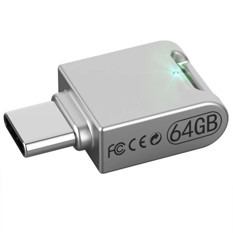 ЮТАЙ C12 64GB Тип-c и USB3.0 Flash накопитель OTG USB-c Ручка накопитель для телефона, планшета, ноутбука - преимущества