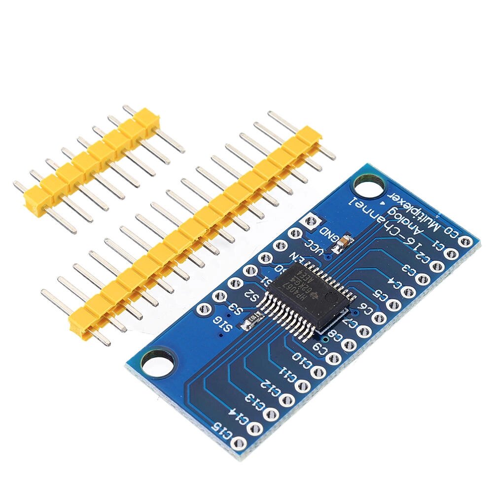 10шт Smart Electronics CD74HC4067 16-канальный аналоговый цифровой мультиплексор PCB Board Module Geekcreit для Arduino - Bangoo