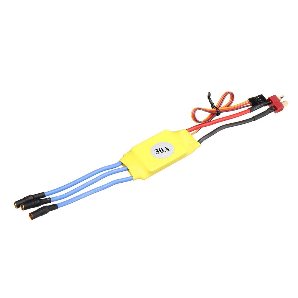 2/4/6 шт. RC ESC 30A Бесколлекторный Регулятор скорости 2S 3S T-Plug JST для KT SU27 Большинство самолетов с радиоуправл - розница