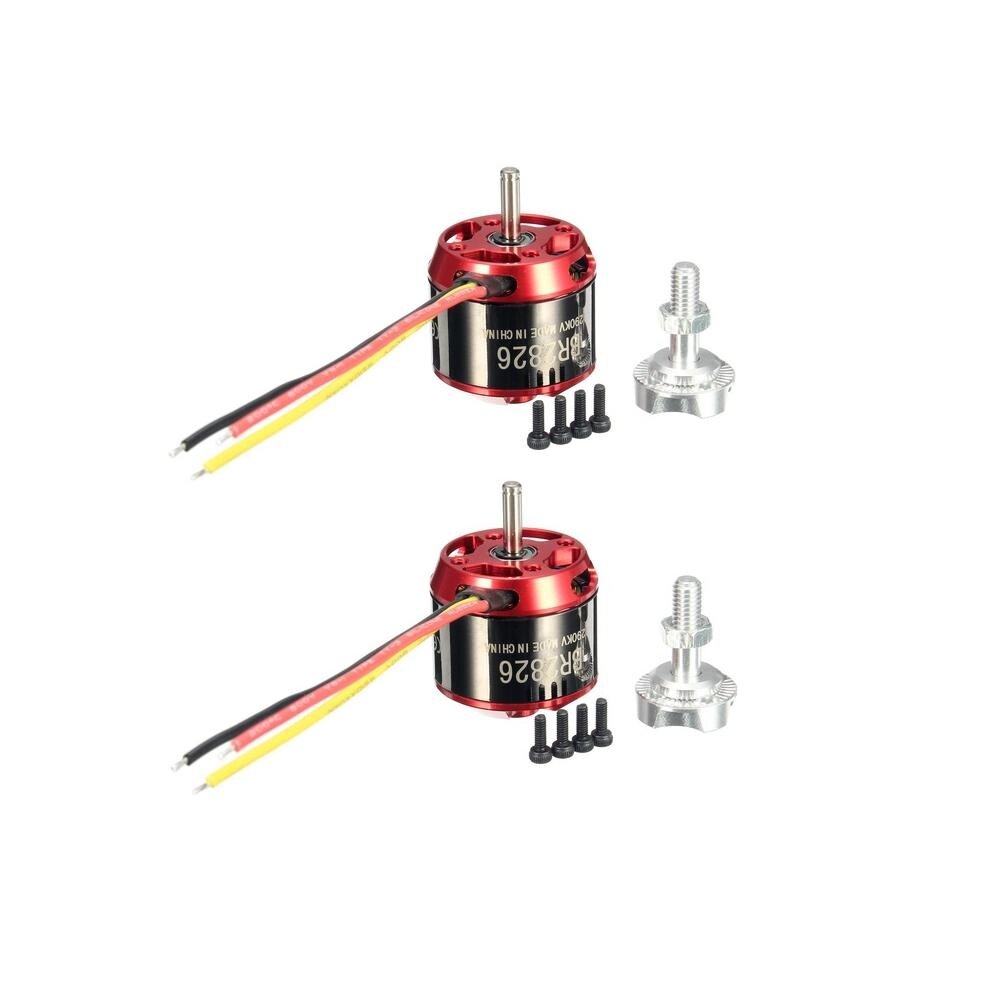 2 PCS Racerstar BR2826 1290KV 2-4S Бесколлекторный мотор для моделей RC - распродажа